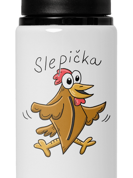Slepička lahev na vodu White