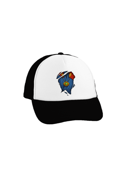 Doctor Inside kšiltovka truckerka Black cap