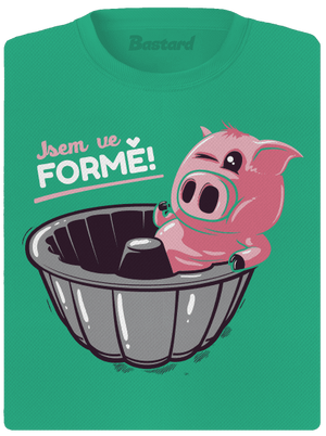 Ve formě dámské sportovní tričko Mint Mal