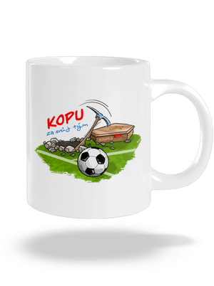 Kopu za svůj tým velký hrnek White