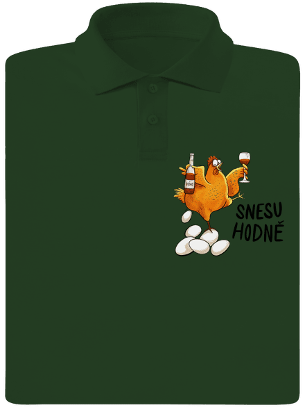 Snesu hodně pánská polokošile Bottle Green Mal