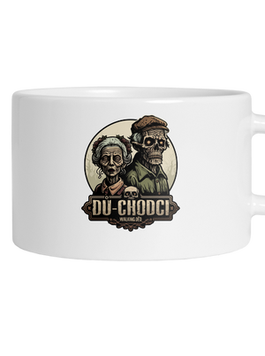 Dů-chodci hrnek makronka White