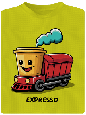 Expresso pánské sportovní tričko Neon Yellow