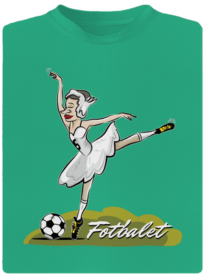 Fotbalet pánské sportovní tričko Mint Mal