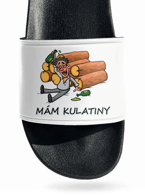 Mám kulatiny pantofle White
