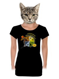 dámské tričko s lemem