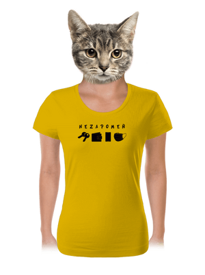 Nezapomeň dámské tričko Yellow