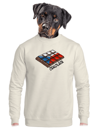 unisex mikina bez kapuce