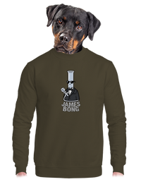 unisex mikina bez kapuce