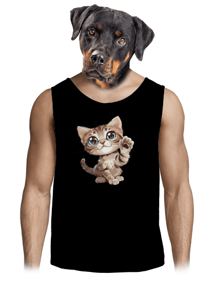 Tlapku na to pánské tílko Black
