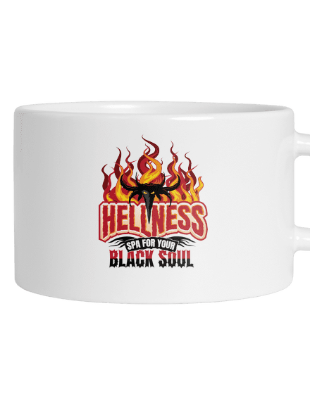 Hellness hrnek makronka White
