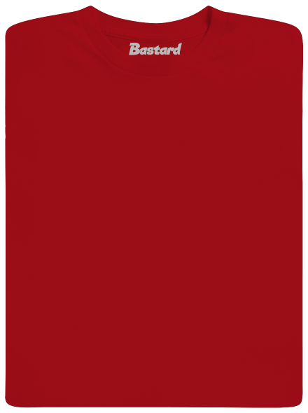 Bez potisku pánské tričko Red