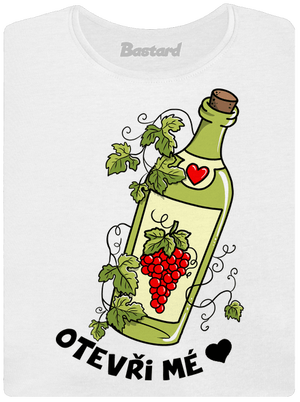 Otevři mé srdce dámské tričko White