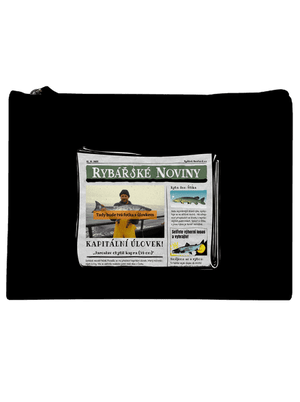 Rybářské noviny taštička Black