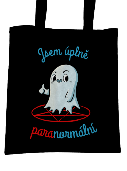 Jsem paranormální taška Black