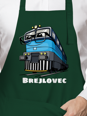 Brejlovec zástěra Bottle Green