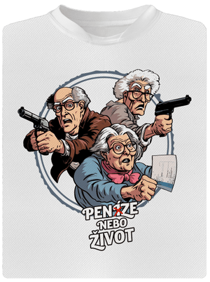 Penze nebo život dětské sportovní tričko White