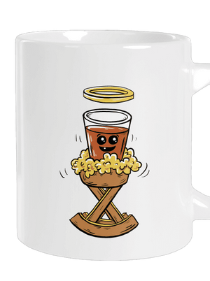 Panáček v jesličkách velký hrnek White