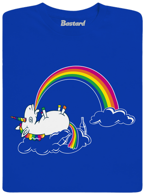 Tajemství duhy pánské dlouhý rukáv Royal Blue