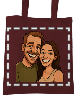 Karikatura z vlastní fotky taška Chocolate