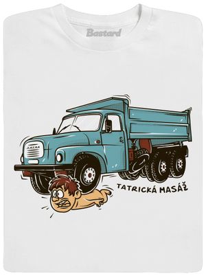 Tatrická masáž pánské tričko White