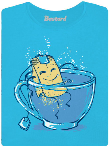 Relax dámské tričko s lemem Blue Atol