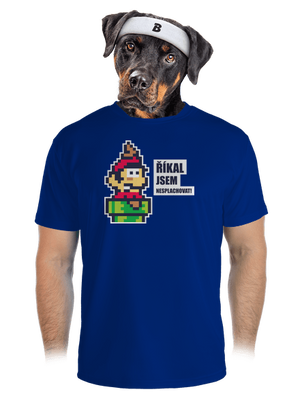 Nesplachovat pánské sportovní tričko Royal Blue Mal