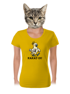 Kakat-du dámské tričko Yellow