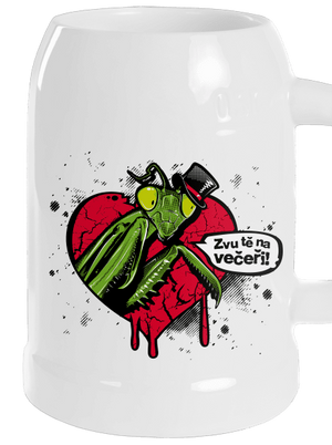 K sežrání půllitr White