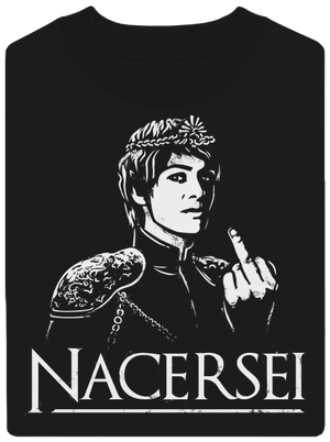 Nacersei unisex mikina bez kapuce Black