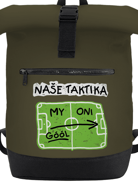 Naše fotbalová taktika batoh Military Green