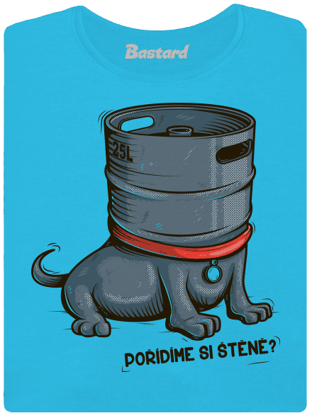 Štěně dámské tričko Blue Atol