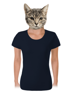 Jsem superhrdina dámské tričko Navy Mal