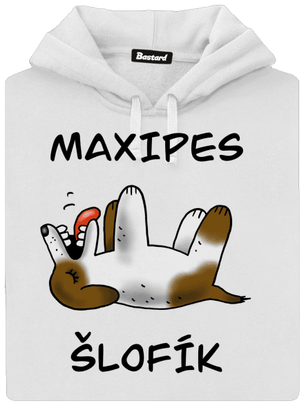 Maxipes Šlofík dámská mikina klokanka White