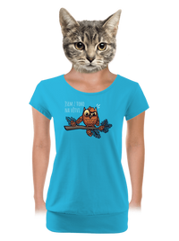 dámské tričko s lemem