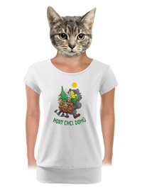 dámské tričko s lemem