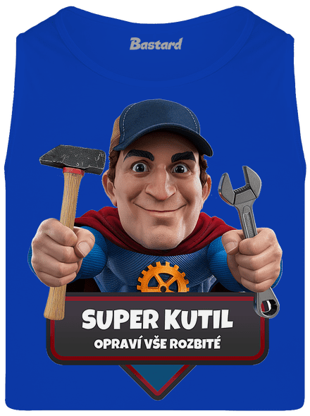 Super táta pánské tílko Royal Blue