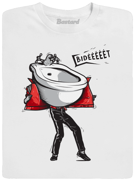 Bidet pánské dlouhý rukáv White