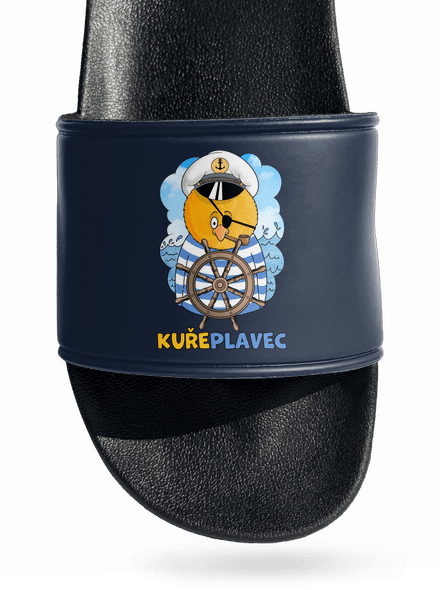 Kuřeplavec pantofle Navy