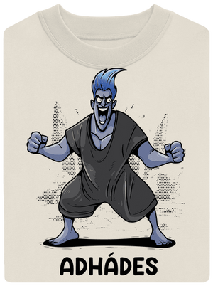 Adhádes unisex mikina bez kapuce Off White