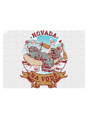 Hovada na vodě puzzle White