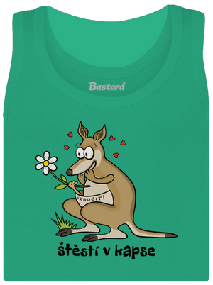 Štěstí v kapse dámské tílko klasické Mint Mal