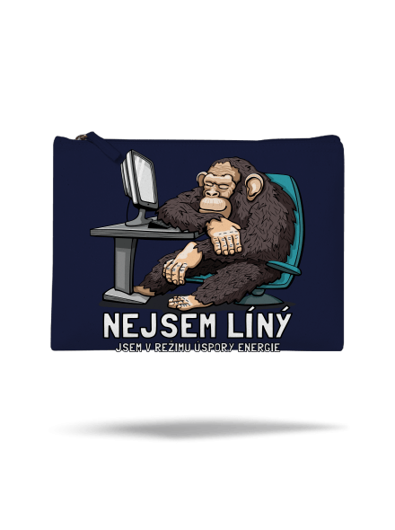 Nejsem líný taštička French Navy