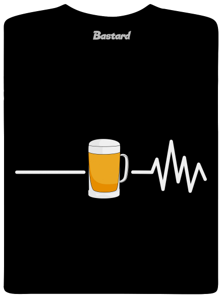 Beer help pánské dlouhý rukáv Black