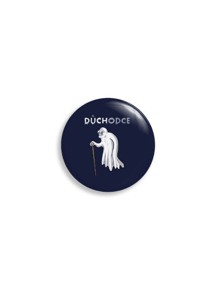 Duch důchodce placka uni