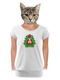 dámské tričko s lemem