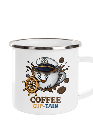 Coffee Cup-tain plecháček White