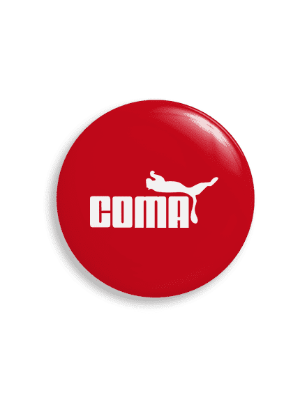 Coma placka uni