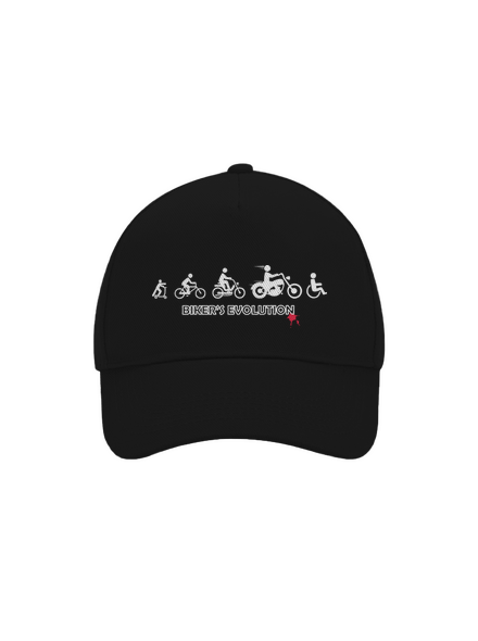 Bikers evolution kšiltovka baseballka Black