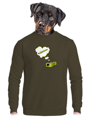 unisex mikina bez kapuce